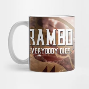 Rambo from Mortal Kombat 11 Art Print - 127212202 Mug